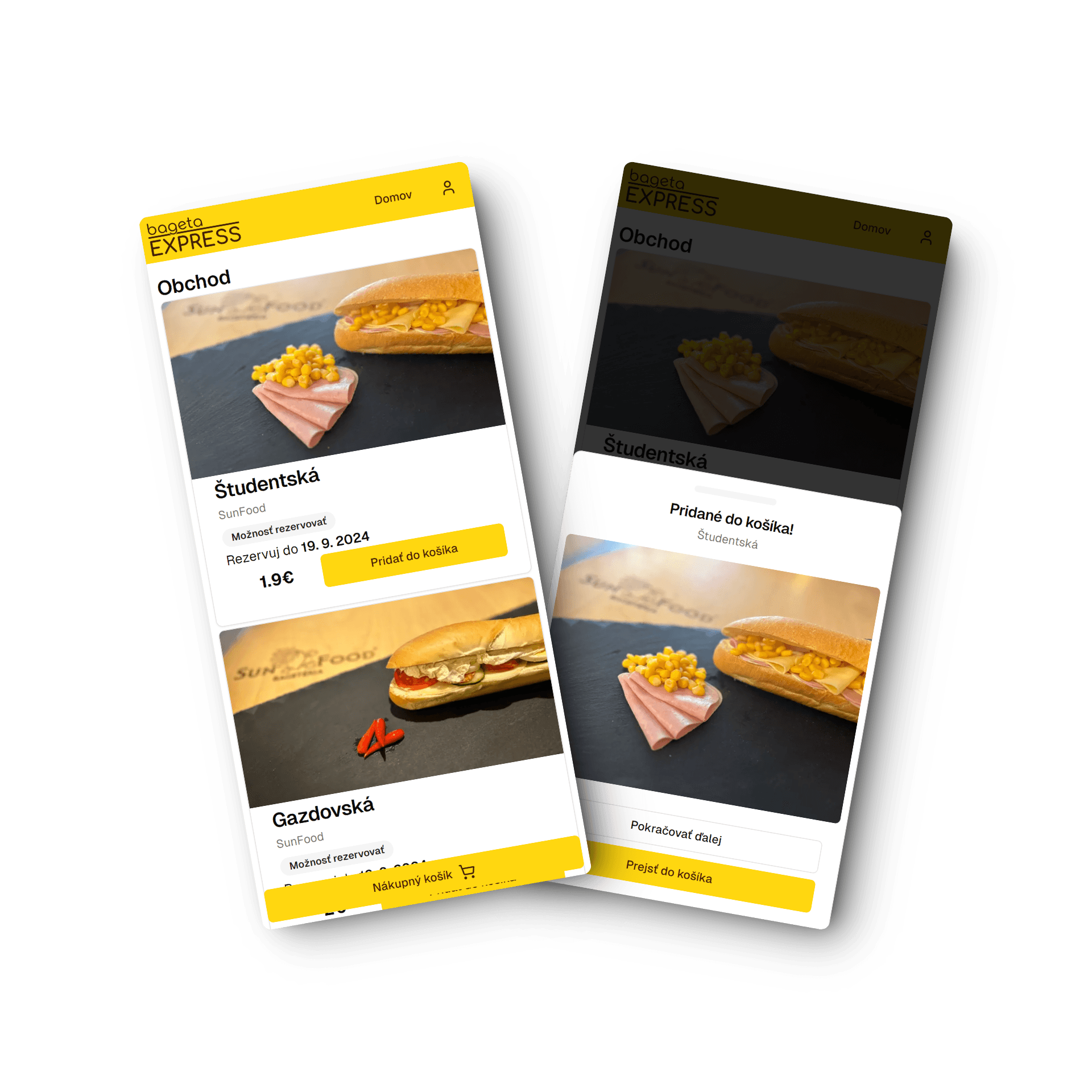 BagetaExpress obchod